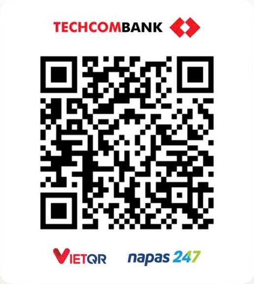 Mã QR chuyển khoản Techcombank — HKD VO THI NGOC NGA